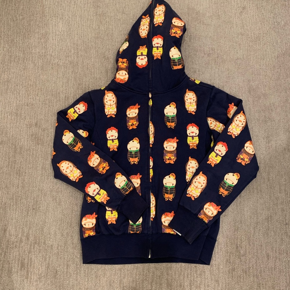 Devil nut - men’s zip up hoodie/jacket
